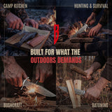 Raptor Damascus Hunting Knife, photo 6