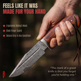 Deer Hunter Damascus Knife, photo 8