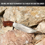 Screaming Eagle Damascus Hunting Knife II