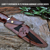 Screaming Eagle Damascus Hunting Knife II