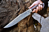 Screaming Eagle Damascus Hunting Knife II