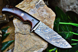 Hunter's Skinner Damascus Hunting Knife