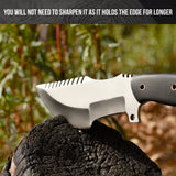Tracker D2 Steel Hunting Knife