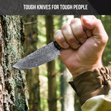 Bravo Damascus Hunting Knife