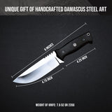 Black Panther D2 Steel Hunting Knife