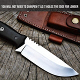 Black Panther D2 Steel Hunting Knife