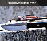 Black Panther D2 Steel Hunting Knife