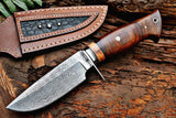 Wild Tiger Damascus Hunting Knife