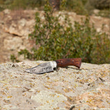 Bladesmith Pride Damascus Hunting Knife