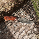 Bladesmith Pride Damascus Hunting Knife