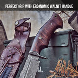 Beast Hunter Damascus Hunting Knife