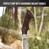 Screaming Eagle Damascus Hunting Knife