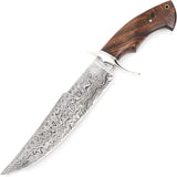 Screaming Eagle Damascus Hunting Knife
