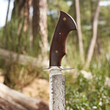 Screaming Eagle Damascus Hunting Knife