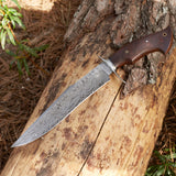 Screaming Eagle Damascus Hunting Knife