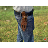 Viper Hunter Damascus Hunting Knife