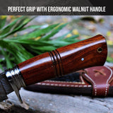 Cougar Hunter Damascus Knife