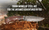 Black Panther D2 Steel Hunting Knife