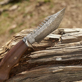 Viper Hunter Damascus Hunting Knife