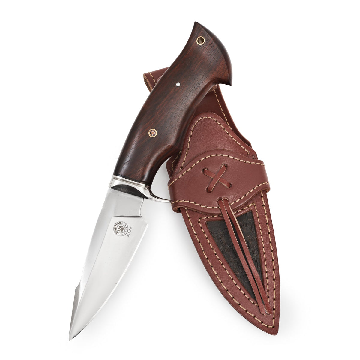 Predator Hunter D2 Funda para cuchillo de acero