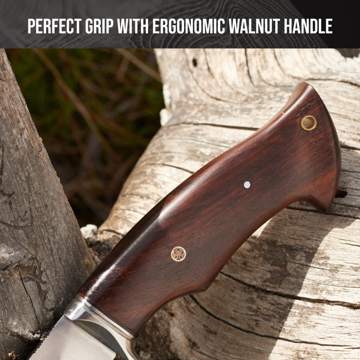 Predator Hunter D2 Funda para cuchillo de acero