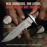 Patriot Damascus Hunting Knife, photo 4