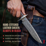 Patriot Damascus Hunting Knife, photo 5