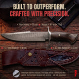 Raptor Damascus Hunting Knife, photo 3