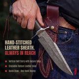 Raptor Damascus Hunting Knife, photo 5