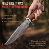 Raptor Damascus Hunting Knife, photo 8