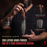 Deer Hunter Damascus Knife, photo 2