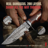 Deer Hunter Damascus Knife, photo 4